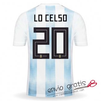 Camiseta Argentina Primera Equipacion 20#LO CELSO 2018