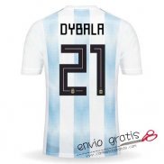 Camiseta Argentina Primera Equipacion 21#DYBALA 2018