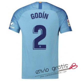 Camiseta Atletico de Madrid Segunda Equipacion 2#GODIN 2018-2019