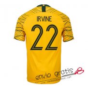 Camiseta Australia Primera Equipacion 22#IRVINE 2018