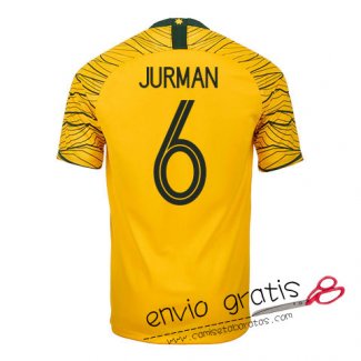 Camiseta Australia Primera Equipacion 6#JURMAN 2018