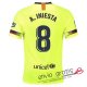 Camiseta Barcelona Segunda Equipacion 8#A.INIESTA 2018-2019
