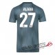 Camiseta Bayern Munich Tercera Equipacion 27#ALABA 2018-2019