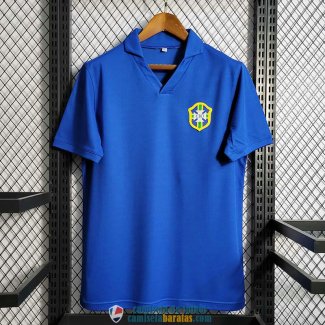 Camiseta Brasil Retro Segunda Equipacion 1957/1962