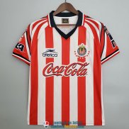Camiseta Chivas Guadalajara Retro Primera Equipacion 1998/1999