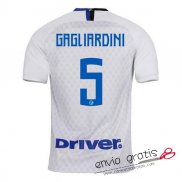 Camiseta Inter Milan Segunda Equipacion 5#GAGLIARDINI 2018-2019