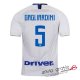 Camiseta Inter Milan Segunda Equipacion 5#GAGLIARDINI 2018-2019