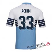 Camiseta Lazio Primera Equipacion 33#ACERBI 2018-2019