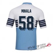 Camiseta Lazio Primera Equipacion 58#MINALA 2018-2019