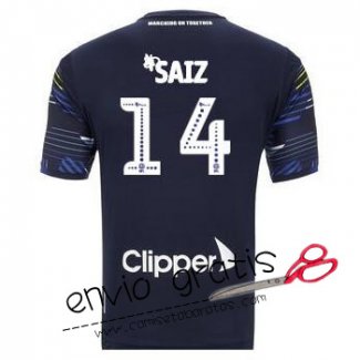 Camiseta Leeds United Segunda Equipacion 14#SAIZ 2018-2019