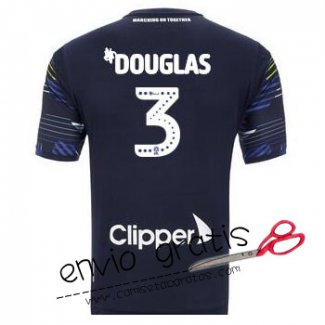 Camiseta Leeds United Segunda Equipacion 3#DOUGLAS 2018-2019