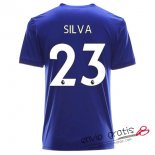 Camiseta Leicester City Primera Equipacion 23#SILVA 2018-2019