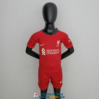 Camiseta Liverpool Ninos Primera Equipacion 2022/2023