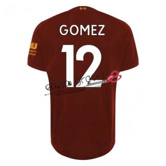 Camiseta Liverpool Primera Equipacion 12 GOMEZ 2019-2020