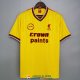 Camiseta Liverpool Retro Yellow 1985/1986