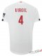 Camiseta Liverpool Segunda Equipacion 4#VIRGIL 2019-2020 LFC