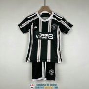 Camiseta Manchester United Ninos Segunda Equipacion 2023/2024