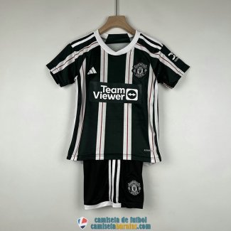 Camiseta Manchester United Ninos Segunda Equipacion 2023/2024