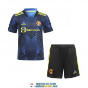 Camiseta Manchester United Ninos Tercera Equipacion 2021/2022