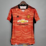 Camiseta Manchester United Portero Orange 2021/2022