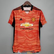 Camiseta Manchester United Portero Orange 2021/2022