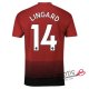 Camiseta Manchester United Primera Equipacion 14#LINGARD 2018-2019