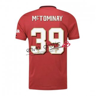 Camiseta Manchester United Primera Equipacion 39 McTOMINAY 2019-2020 Cup