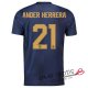 Camiseta Manchester United Tercera Equipacion 21#ANDER HERRERA Cup 2018-2019