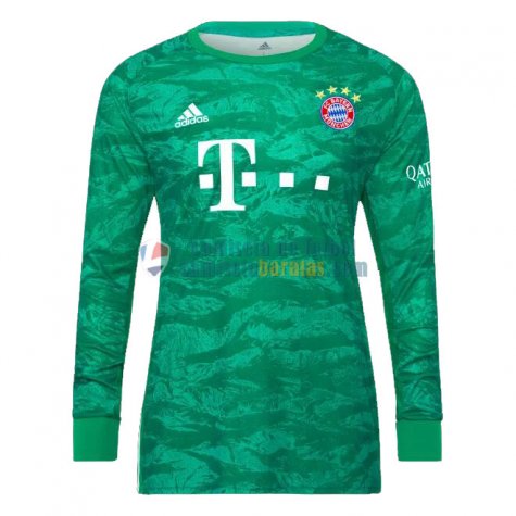 Primera Camiseta Bayern Munich 2021-2022 Manga Larga