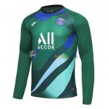 Camiseta Manga Larga PSG Green Portero 2019 2020 Camiseta Manga Larga PSG Green Portero 2019 2020