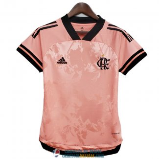 Camiseta Mujer Flamengo Pink 2020/2021