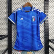 Camiseta Mujer Italia Primera Equipacion 2023/2024