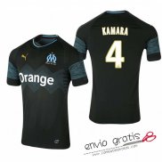 Camiseta Olympique Marseille Segunda Equipacion 4#KAMARA 2018-2019