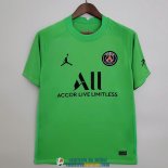 Camiseta PSG Portero Green 2021/2022 Camiseta PSG Portero Green 2021/2022