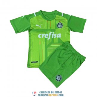 Camiseta Palmeiras Ninos Portero Green 2021/2022