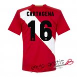 Camiseta Peru Segunda Equipacion 16#CARTAGENA 2018