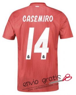 Camiseta Real Madrid Tercera Equipacion 14#CASEMIRO 2018-2019