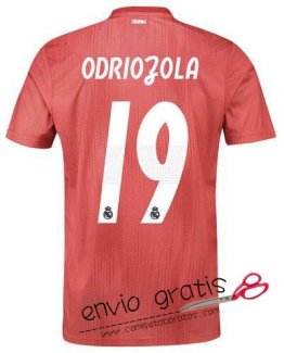 Camiseta Real Madrid Tercera Equipacion 19#Odriozola 2018-2019