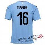 Camiseta Uruguay Primera Equipacion 16#M.PEREIRA 2018