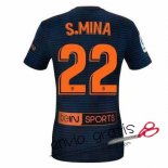 Camiseta Valencia Segunda Equipacion 22#S.MINA 2018-2019