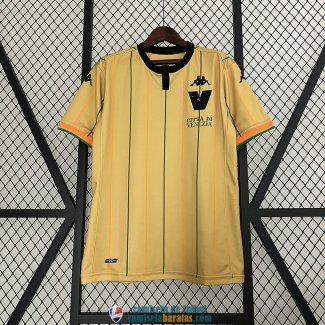 Camiseta Venezia Football Club Portero Yellow 2023/2024