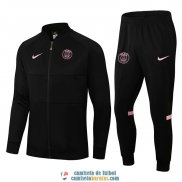 PSG Chaqueta Black III + Pantalon Black 2021/2022