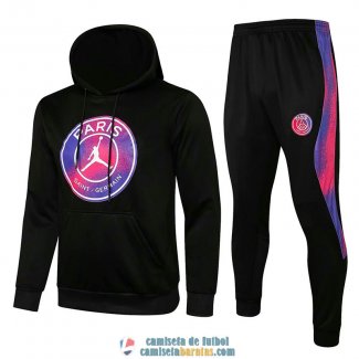 PSG x Jordan Sudadera Capucha Black I+ Pantalon Black 2021/2022