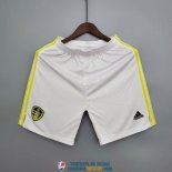 Pantalon Corto Leeds United Primera Equipacion 2021/2022 Pantalon Corto Leeds United Primera Equipacion 2021/2022