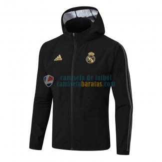 Real Madrid Chaqueta Rompevientos Black 2019-2020