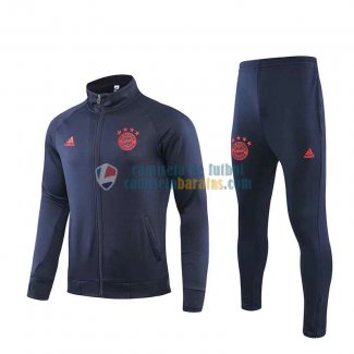 Bayern Munich Chaqueta Navy Blue + Pantalon 2019-2020