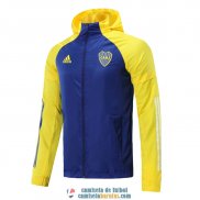 Boca Juniors Chaqueta Rompevientos Blue Yellow 2020/2021