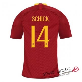 Camiseta AS Roma Primera Equipacion 14#SCHICK 2018-2019