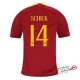Camiseta AS Roma Primera Equipacion 14#SCHICK 2018-2019