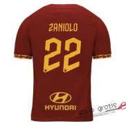 Camiseta AS Roma Primera Equipacion 22#ZANIOLO 2019-2020